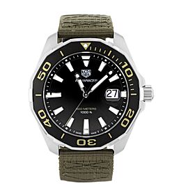 Tag Heuer Aquaracer Green Dial Stainless Steel Quartz