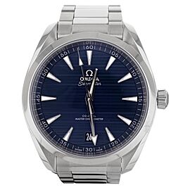 Omega Seamaster Aqua Terra Blue Dial Bracelet