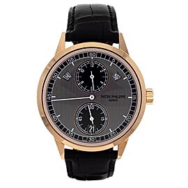 Patek Philippe Annual Calendar Gray Dial Rose Gold