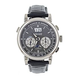 A. Lange & Sohne Datograph Perpetual Gray Dial White Gold