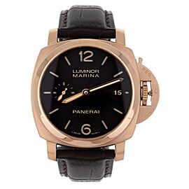 Panerai Luminor Marina 1950 3-Days Rose Gold Brown Dial