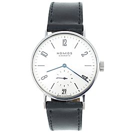 Nomos Tangomat Date White Dial Stainless Steel