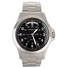 Hamilton Khaki Field King Stainless Steel Black Dial