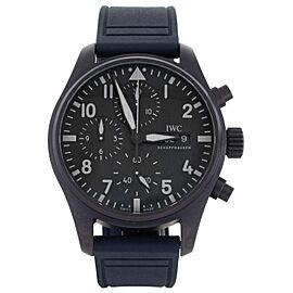 IWC Pilot's Watch Chronograph Top Gun Ceratanium Rubber