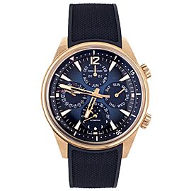 Jaeger-LeCoultre Polaris Perpetua Calendar Rose Gold Blue 42mm