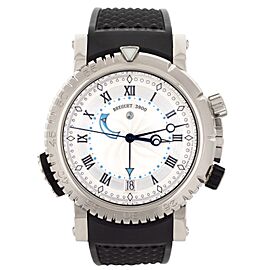 Breguet Marine Royale Alarm White Gold Rubber 45mm