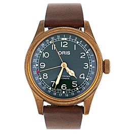 Oris Big Crown Pointer Date Bronze Green Dial 40mm