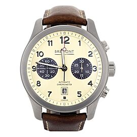 Bremont Altitude Pilot Chronograph Stainless Steel Cream