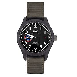 IWC Pilots Mark XVIII SFTI Top Gun 41mm Ceramic Black