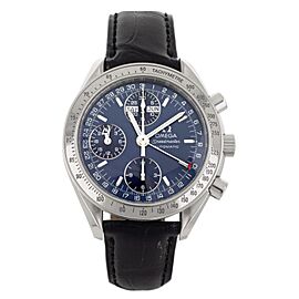 Omega Speedmaster Day-Date Stainless Steel Blue Dial