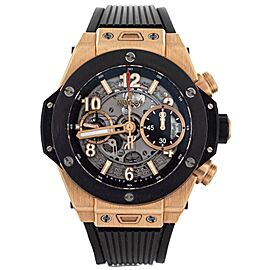 Hublot Big Bang Unico King Skeleton Rose Gold Rubber