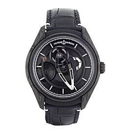 UN Freak X Black Dial Carbon Case Automatic 43mm Full Set