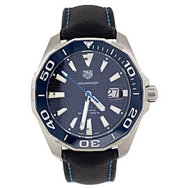 Tag Heuer Aquaracer 300M Blue Dial Stainless Steel 43mm Full Set