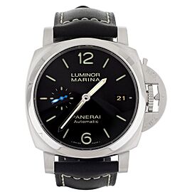 Panerai Luminor Marina Stainless Steel Black Dial 42mm