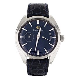 Grand Seiko Elegance Stainless Steel Blue Dial Manual 39mm