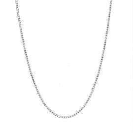 True 14k White GOld 4.39ct Diamond Necklace