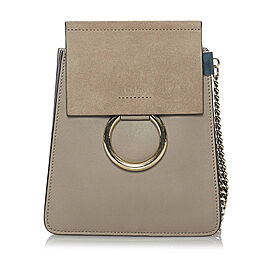 Chloe Faye Bracelet Leather Crossbody Bag