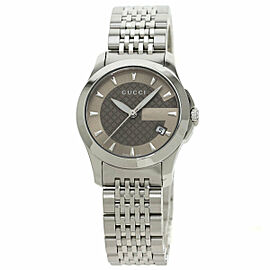 GUCCI YA126.5 SS/SS Quartz Watches8