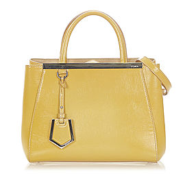 Fendi 2Jours Leather Satchel