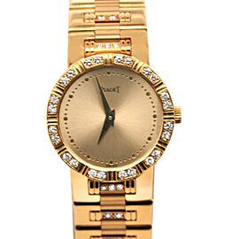 Piaget Yellow Gold and Diamond Dancer Watch