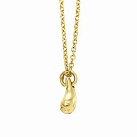 TIFFANY & Co. 18K Yellow Gold Tear drop Necklace