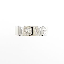 Cartier 18K white Gold Mini Love Ring LXGYMK-215