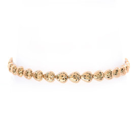 Avital & Co. 10K Yellow Gold Heart Link Bracelet