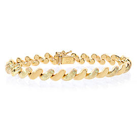 14K Yellow Gold San Marco Fancy Bracelet