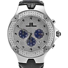 Techno Mania 942 I Stainless Steel & Diamond Dial 44mm Mens Watch