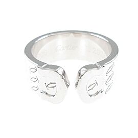 Cartier C2 18k White Gold Ring