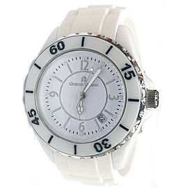 Giorgio Milano 866ST0111 White Chronograph Quartz Watch Box Paper