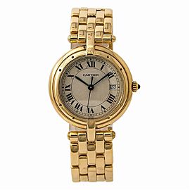 Cartier Panthere Vendome 883964 Womens Quartz Watch 18K Yellow Gold 30mm