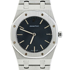 Audemars Piguet Royal Oak 56203ST Blue Dial SS Men's Watch 34MM