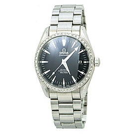 Omega Seamaster Aqua Terra Co-axial 2503.50 Automatic Diamond Bezel Watch 39MM