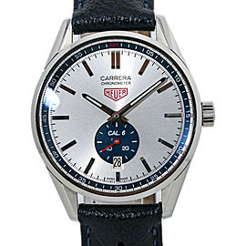 Tag Heuer Carrera Heritage WV5111 Mens Automatic Watch Box&Papers 39mm