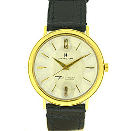 Hamilton 14k Yellow Gold Vintage Thin-o-matic Manual Wind Watch