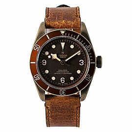 Tudor Heritage Black Bay 79250BM Men Auto Brown Dial Bronze Watch W/B&P 43mm