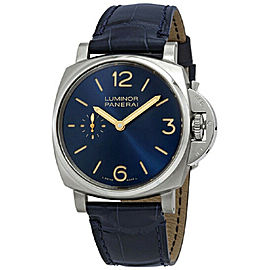 Panerai Luminor Due PAM00728 Blue NEW Mens Automatic Watch 41mm Box & Papers