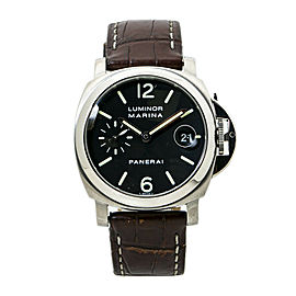 Panerai Luminor Marina PAM00048 Stainless Steel Automatic Mens Watch 40MM