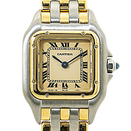 Cartier Panthere de Cartier Triple Row 1057917 Ladies Watch 18k Two Tone 22MM