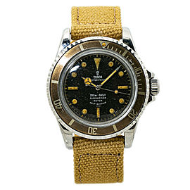 Tudor Submariner 7928 Gilt Chapter Ring Tropical Dial&Bezel Automatic Watch