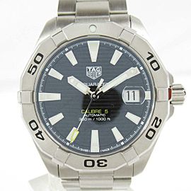 TAG HEUER Stainless steel/Stainless steel Aquaracer watch RCB-49