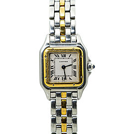 Cartier Panthere 1120 18kSingle Row Two-Tone Ladies Watch 22MM