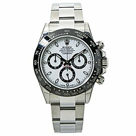 Rolex Daytona 116500LN Ceramic Chronograph White Dial Men Watch