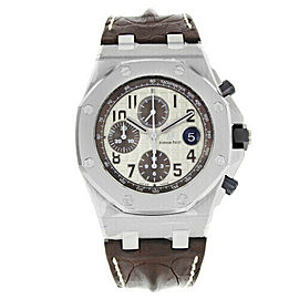 Audemars Piguet Royal Oak Safari 26470ST.OO.A801CR.01 Watch 42mm Box & Paper