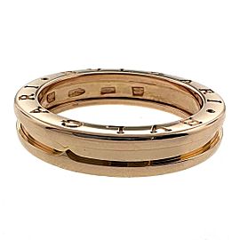 Bvlgari B Zero 1 18K Rose Gold Ladies Ring