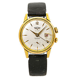 Vulcain Cricket Calendar 3105004 Vintage Unisex Watch 34mm