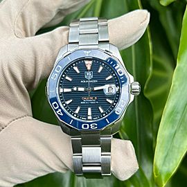 Tag Heuer Aquaracer 41mm Blue Dial Stainless Steel Watch