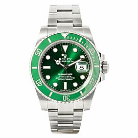 Rolex Submariner Unpolished Green Hulk Automatic Watch 40mm