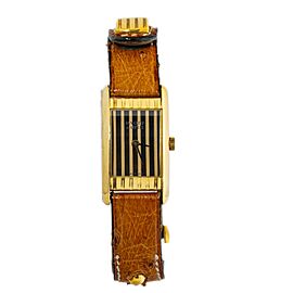 Van Cleef & Arpels 744 Vintage Quartz Ladies Watch Champagne Dial 16x29mm